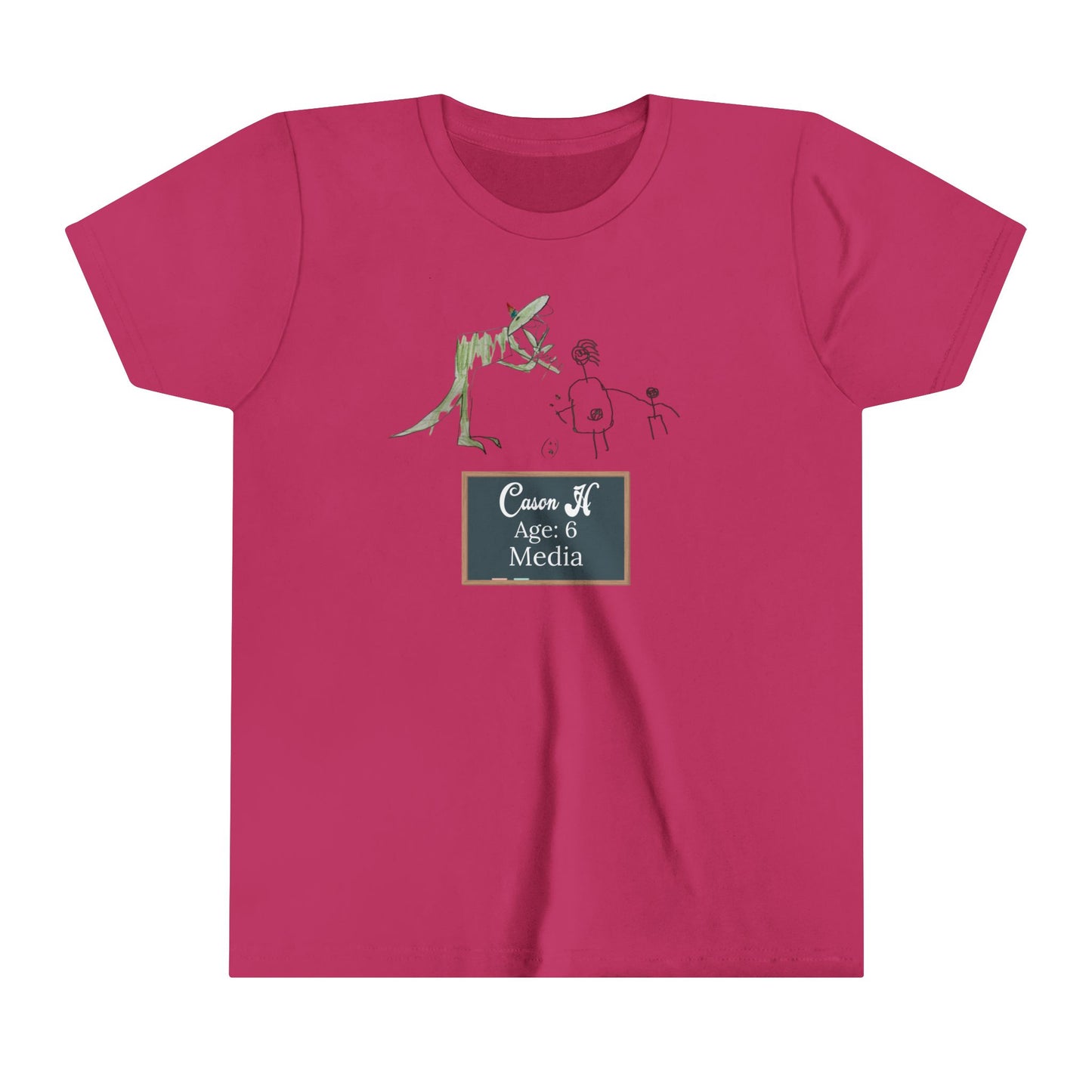 Cason H, 6 Media YOUTH tshirt