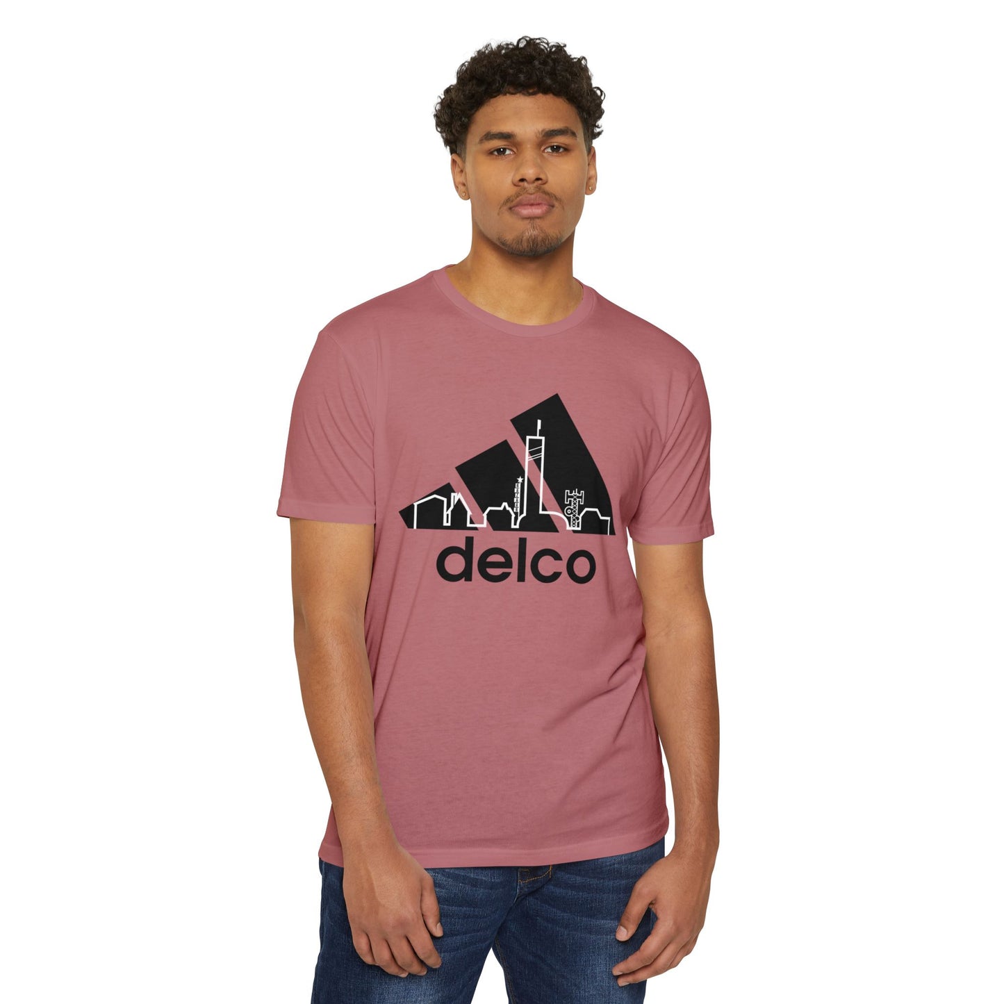 All Day Skyline Delco CVC T-shirt