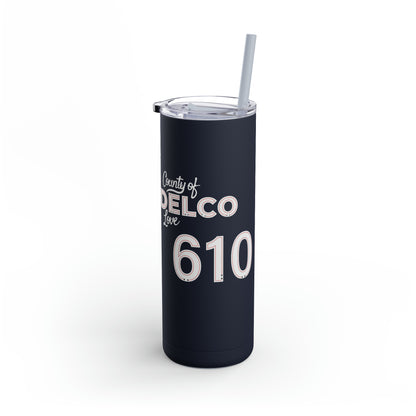 Delco Sippy Straw Tumbler, 20oz
