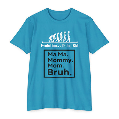 Evolution of a Delco Kid MOM CVC T-shirt