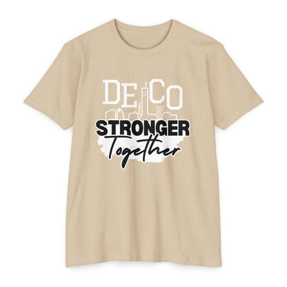 Stronger Together Delco CVC T-shirt
