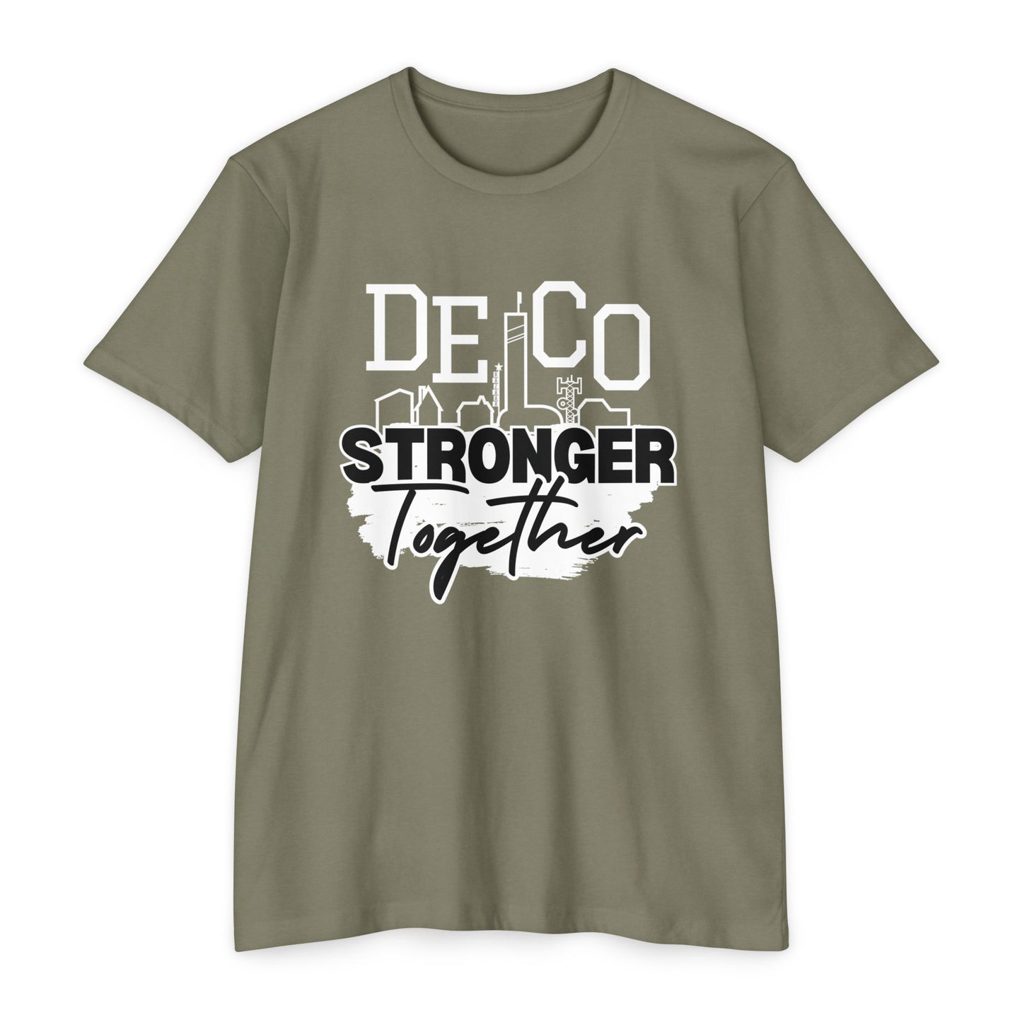 Stronger Together Delco CVC T-shirt
