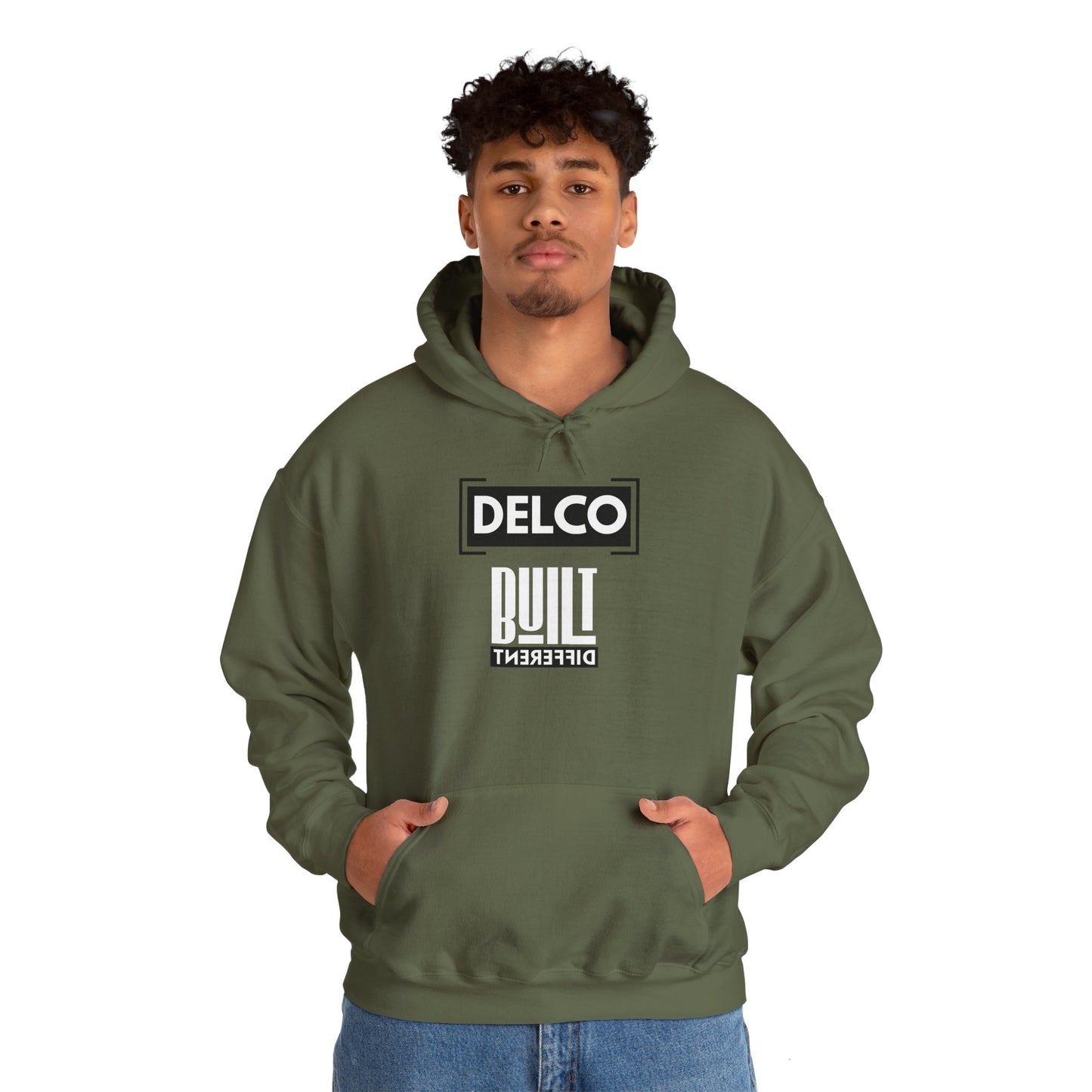 Built Different Delco Hoodie