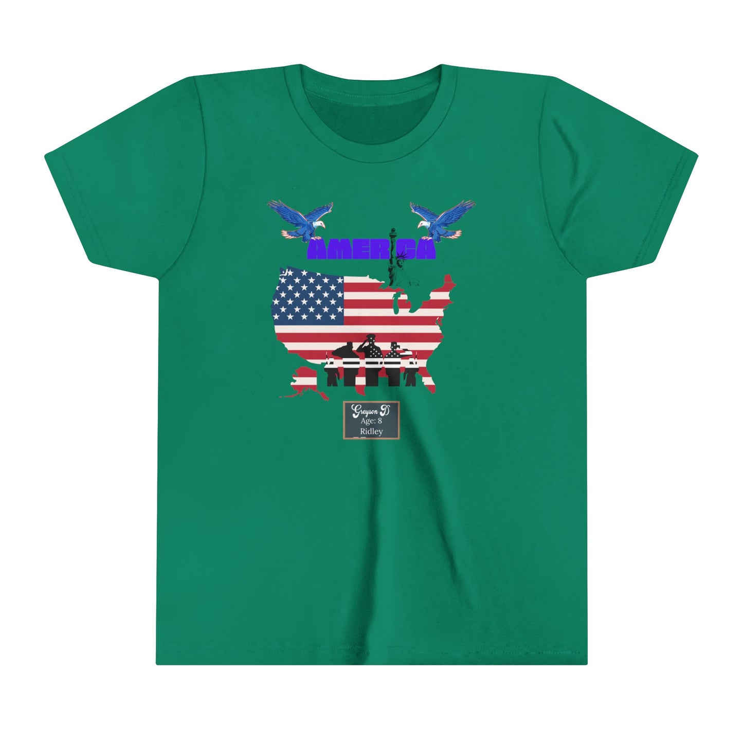 Grey 8, Ridley YOUTH tshirt