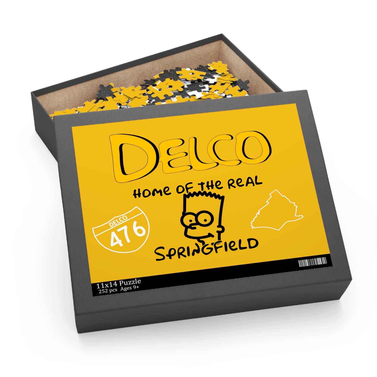 Delco Puzzle (3 Sizes)