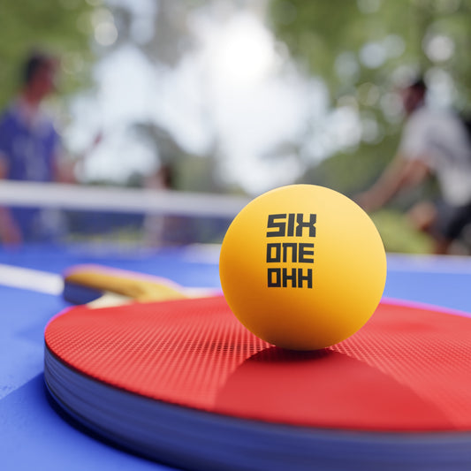 Ping Pong Balls, 6 pcs
