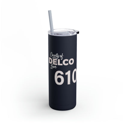 Delco Sippy Straw Tumbler, 20oz