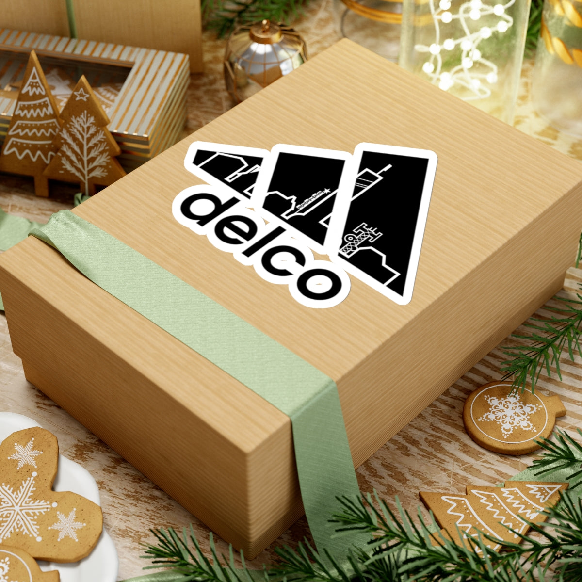 Delco Kiss-Cut Sticker