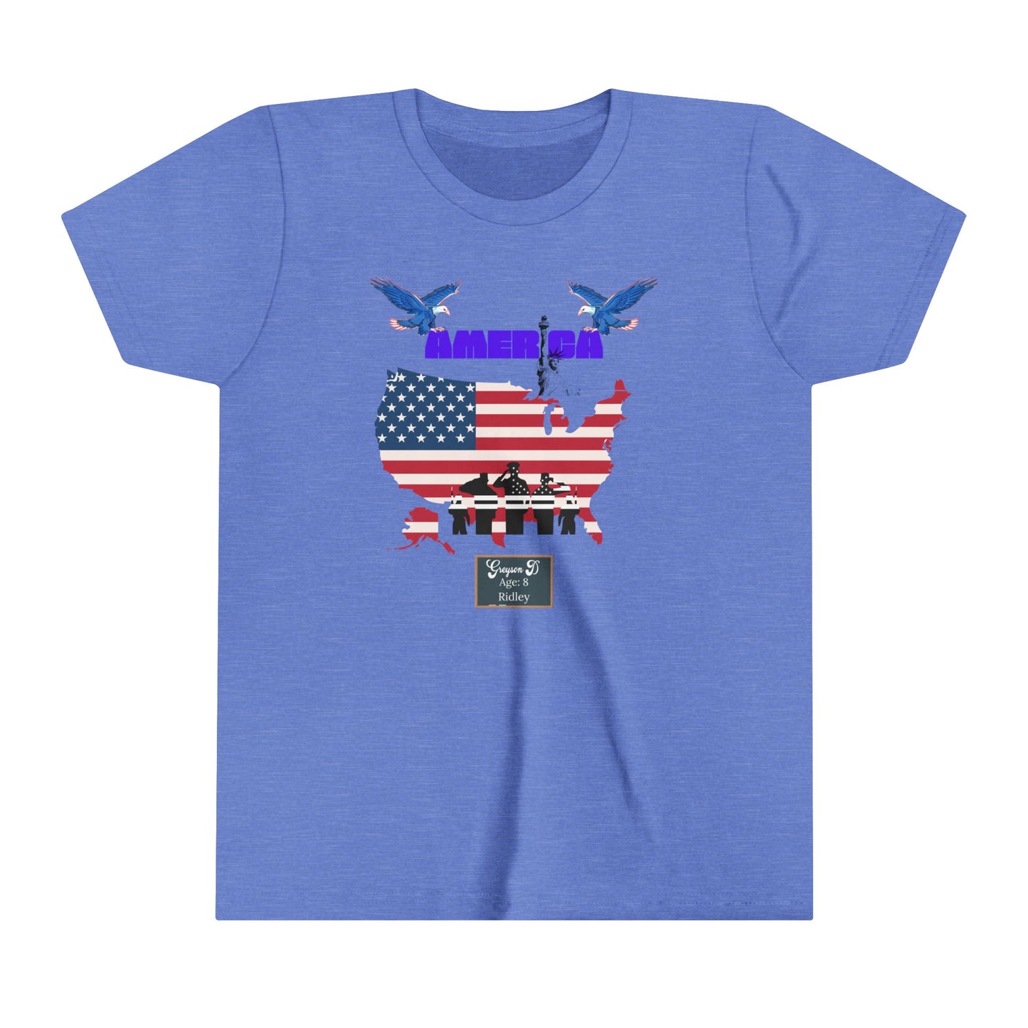 Grey 8, Ridley YOUTH tshirt