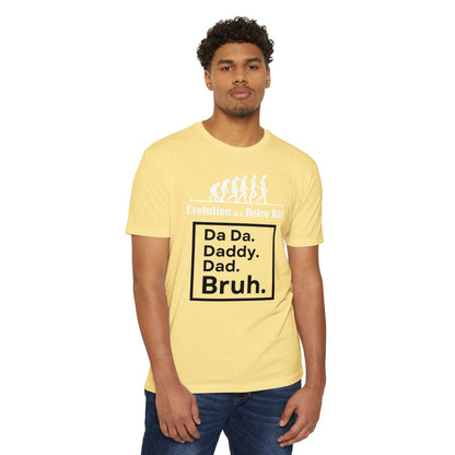 Evolution of a Delco Kid DAD CVC T-shirt