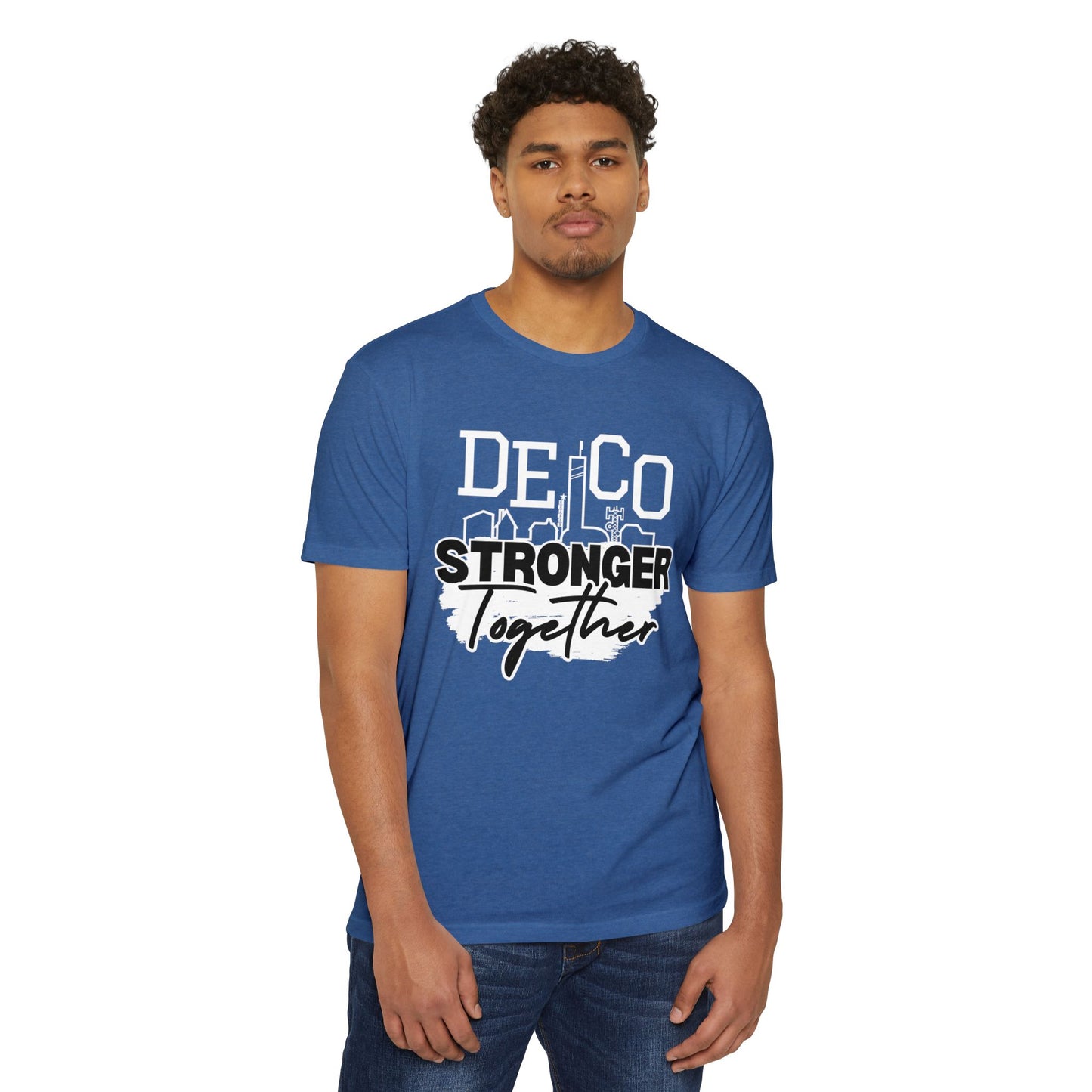 Stronger Together Delco CVC T-shirt