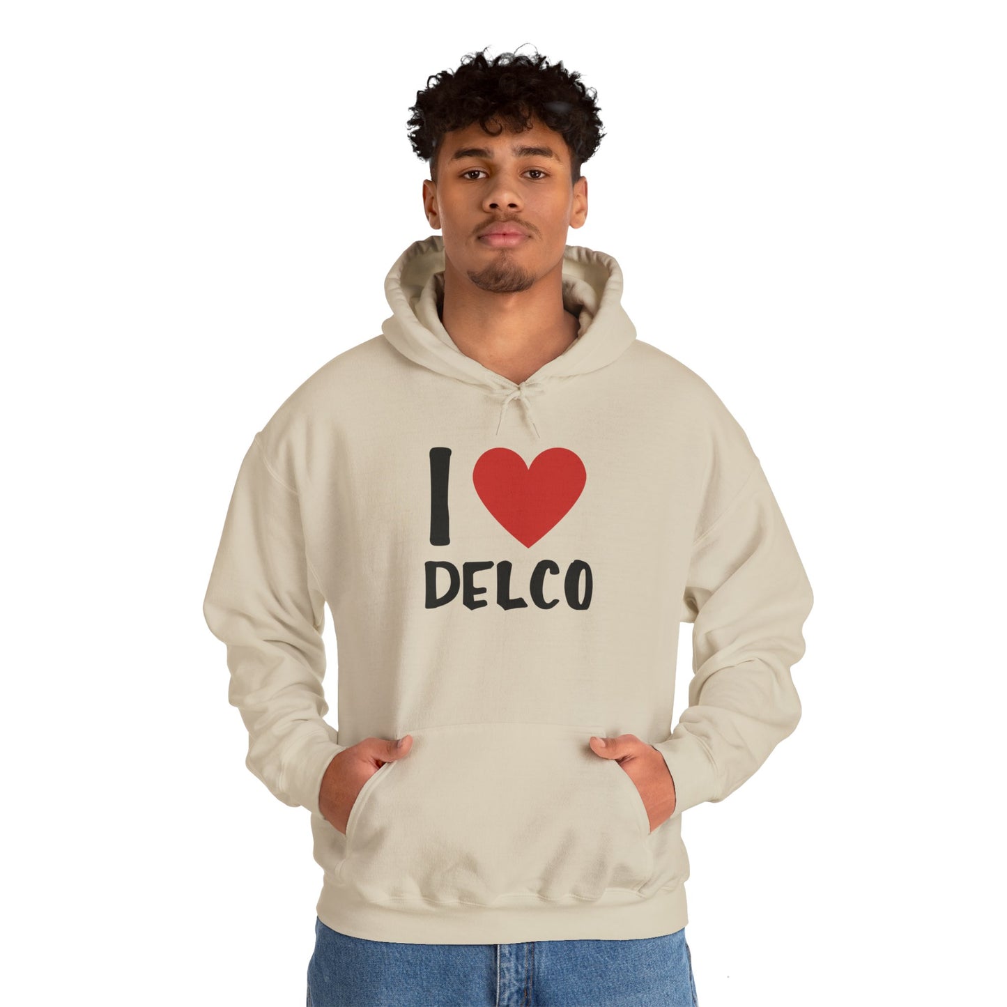 I Love Delco Hoodie