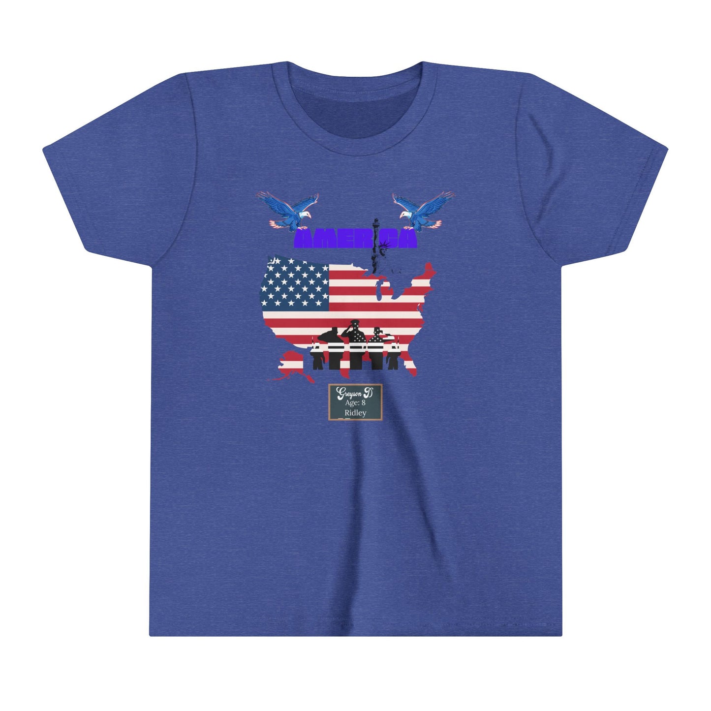 Grey 8, Ridley YOUTH tshirt
