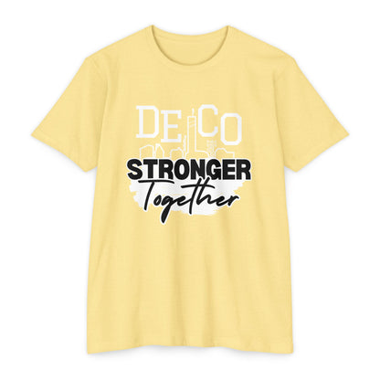 Stronger Together Delco CVC T-shirt