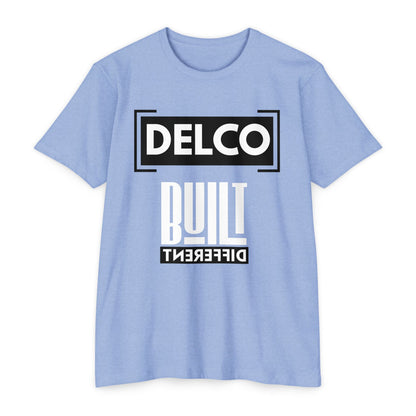 Built Different Delco CVC T-shirt