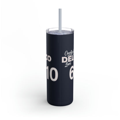Delco Sippy Straw Tumbler, 20oz