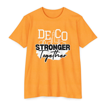 Stronger Together Delco CVC T-shirt