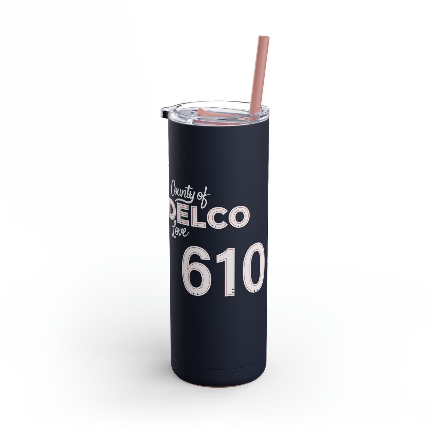 Delco Sippy Straw Tumbler, 20oz