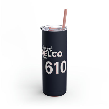 Delco Sippy Straw Tumbler, 20oz