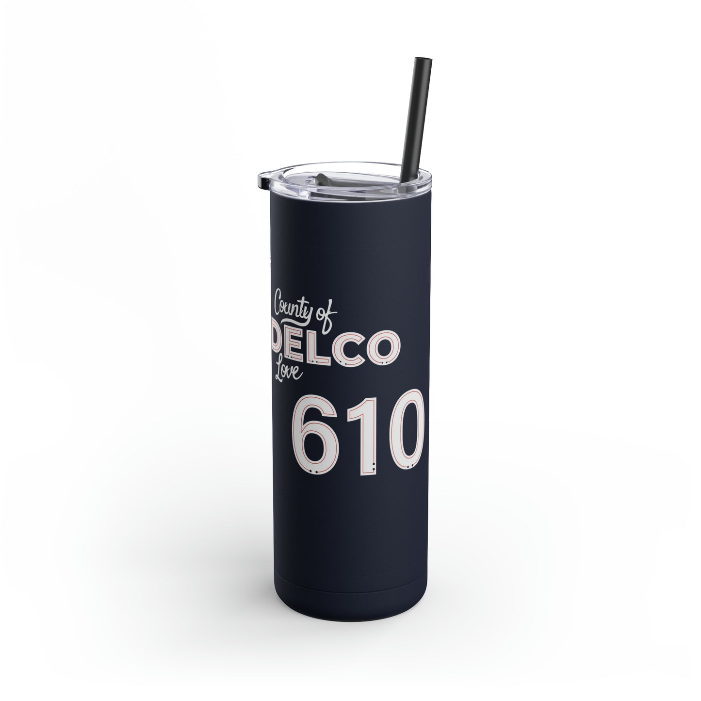 Delco Sippy Straw Tumbler, 20oz