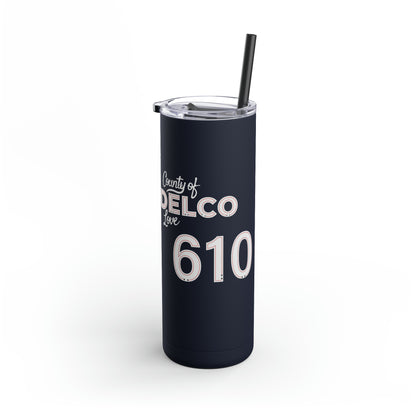 Delco Sippy Straw Tumbler, 20oz