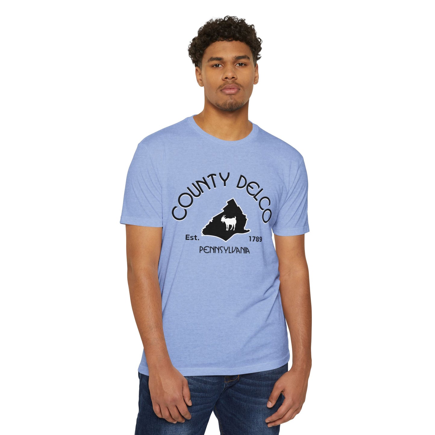 County Delco Goat CVC T-shirt