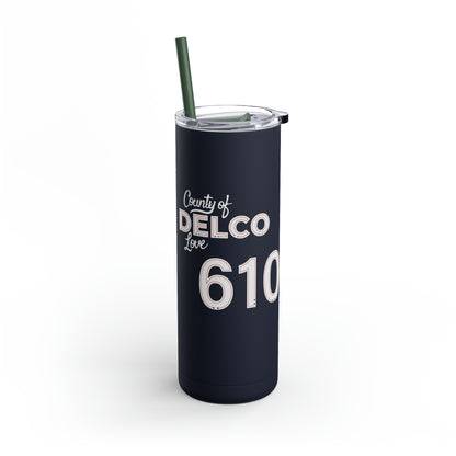 Delco Sippy Straw Tumbler, 20oz