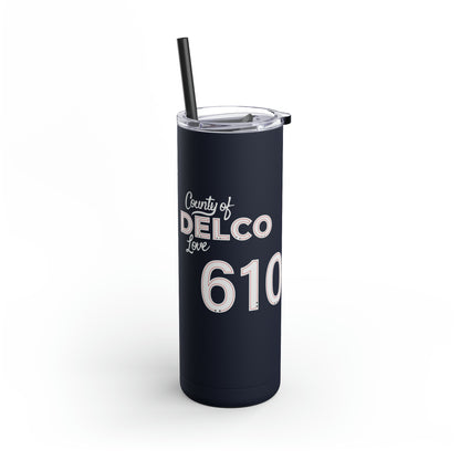 Delco Sippy Straw Tumbler, 20oz