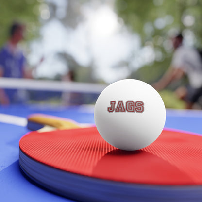 Garnet Valley Jags Ping Pong Balls, 6 pcs
