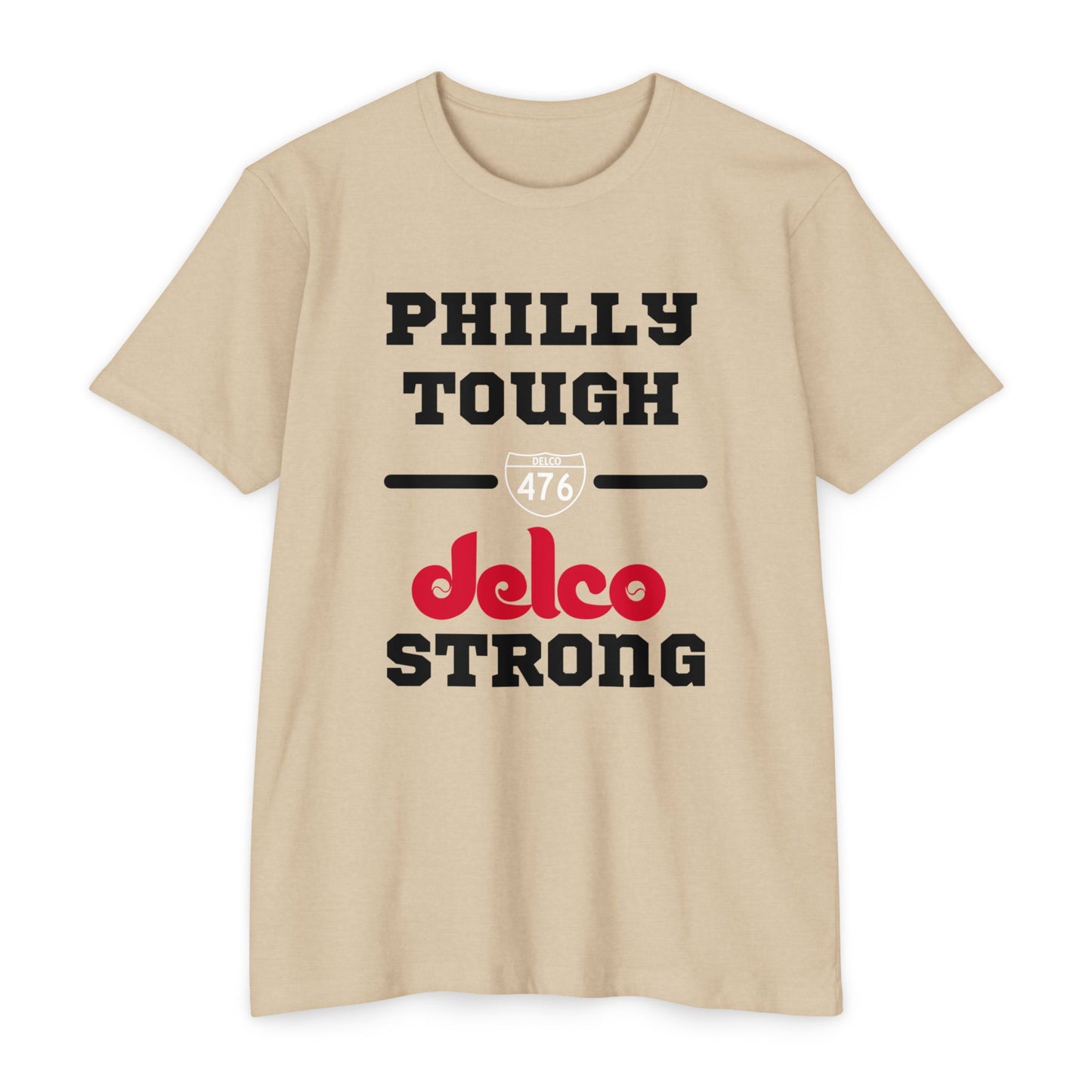 Philly Tough Delco CVC T-shirt