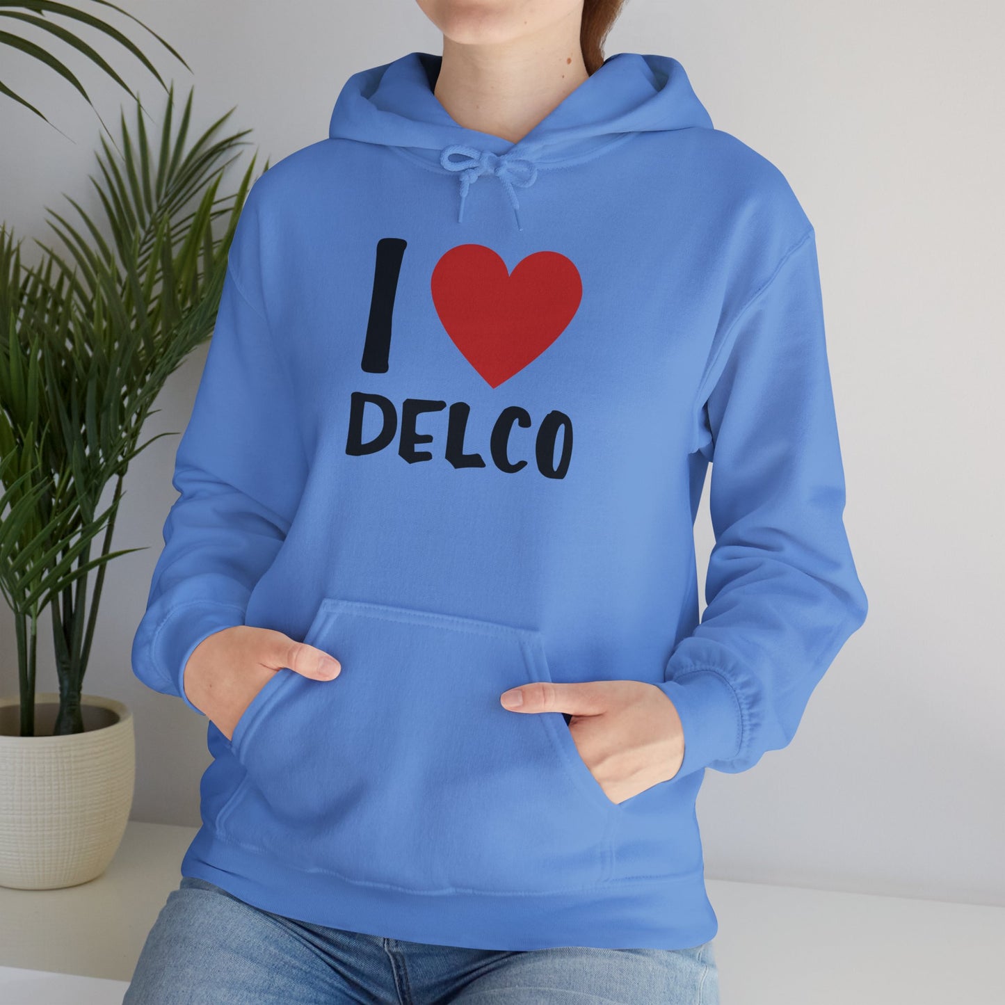 I Love Delco Hoodie