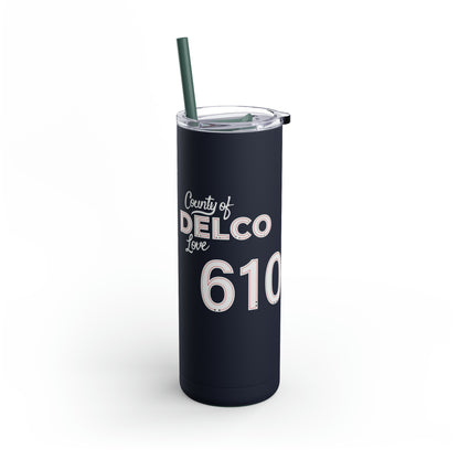 Delco Sippy Straw Tumbler, 20oz
