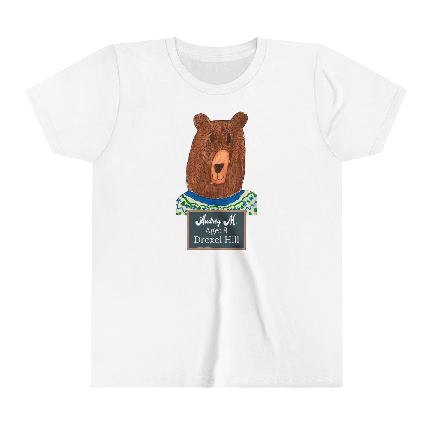 Audrey M, 8 YOUTH tshirt