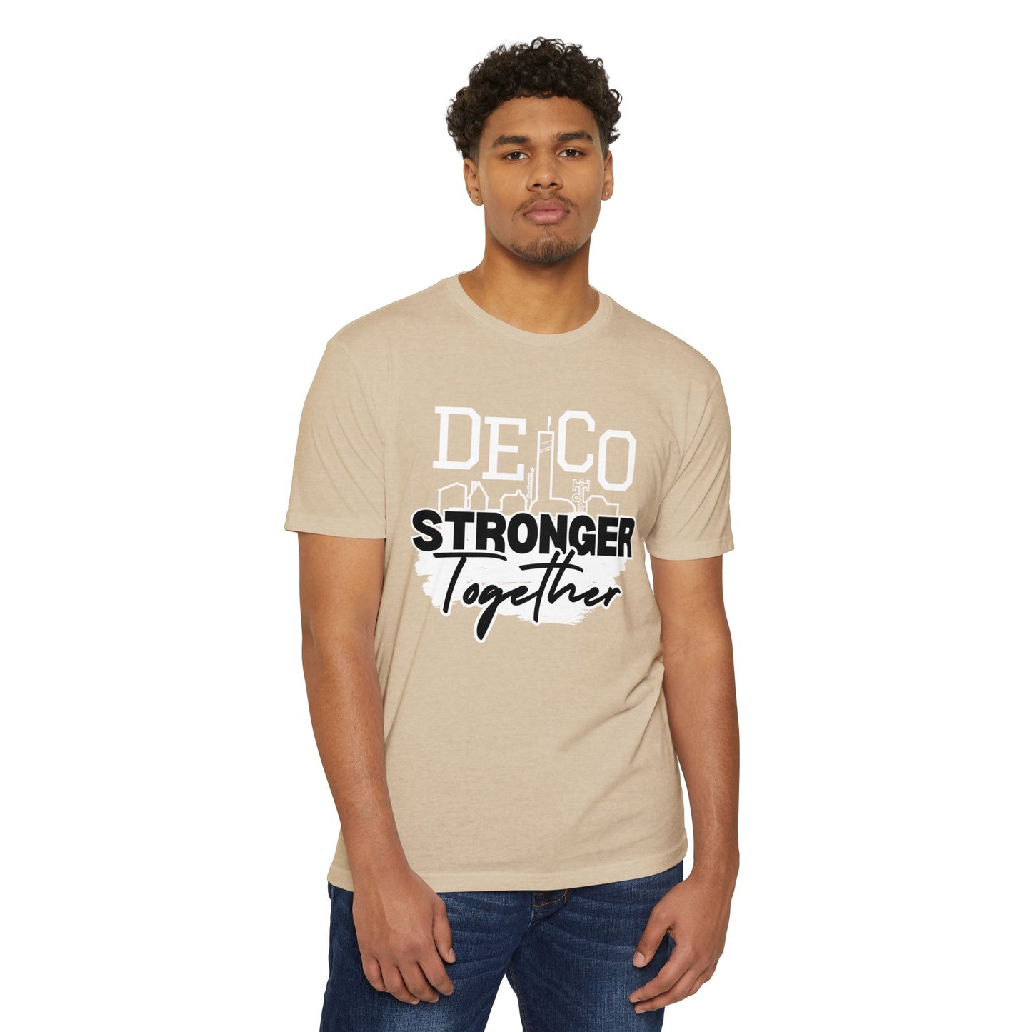 Stronger Together Delco CVC T-shirt