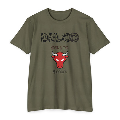 Never in the Mooood CVC T-shirt