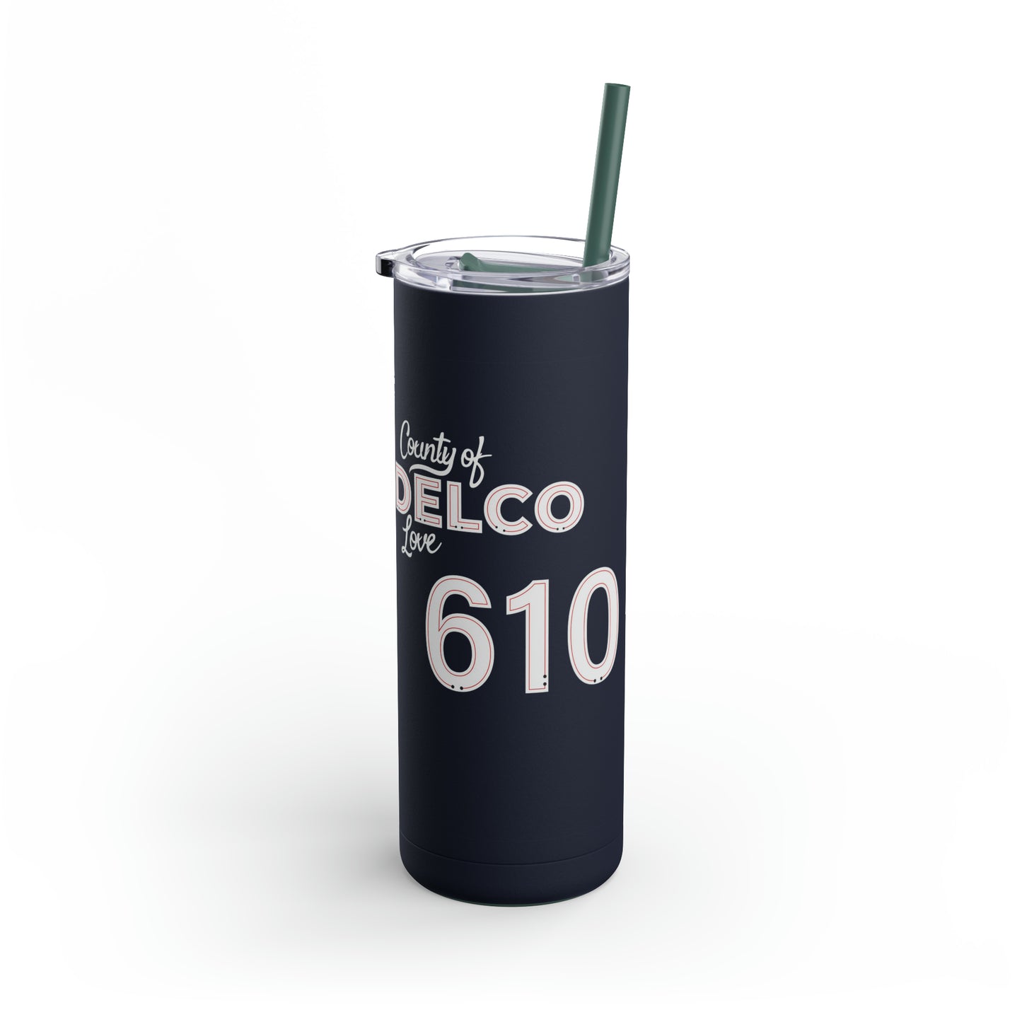 Delco Sippy Straw Tumbler, 20oz