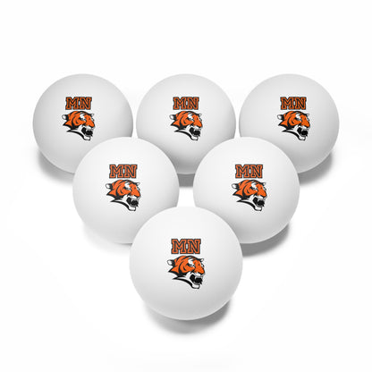 Marple Newtown Tigers Ping Pong Balls, 6 pcs