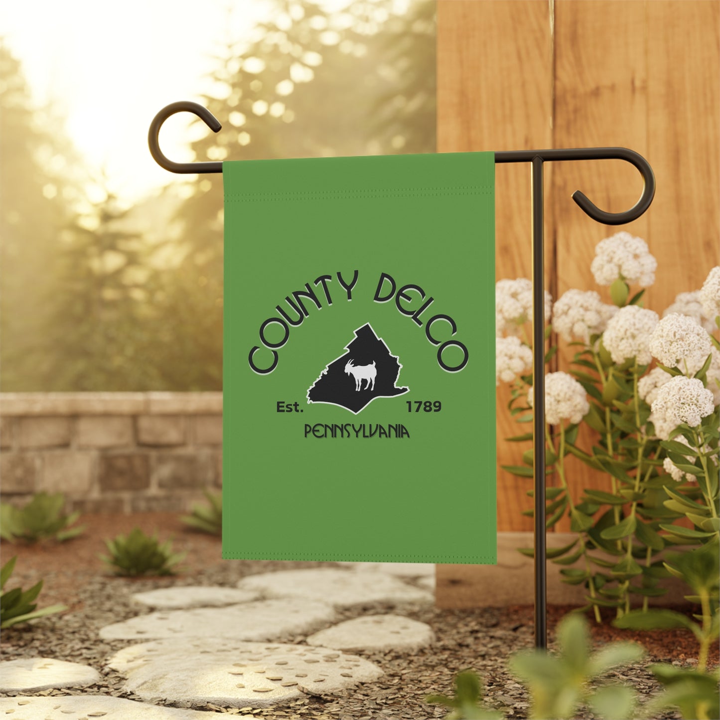 COVID Garden Flag