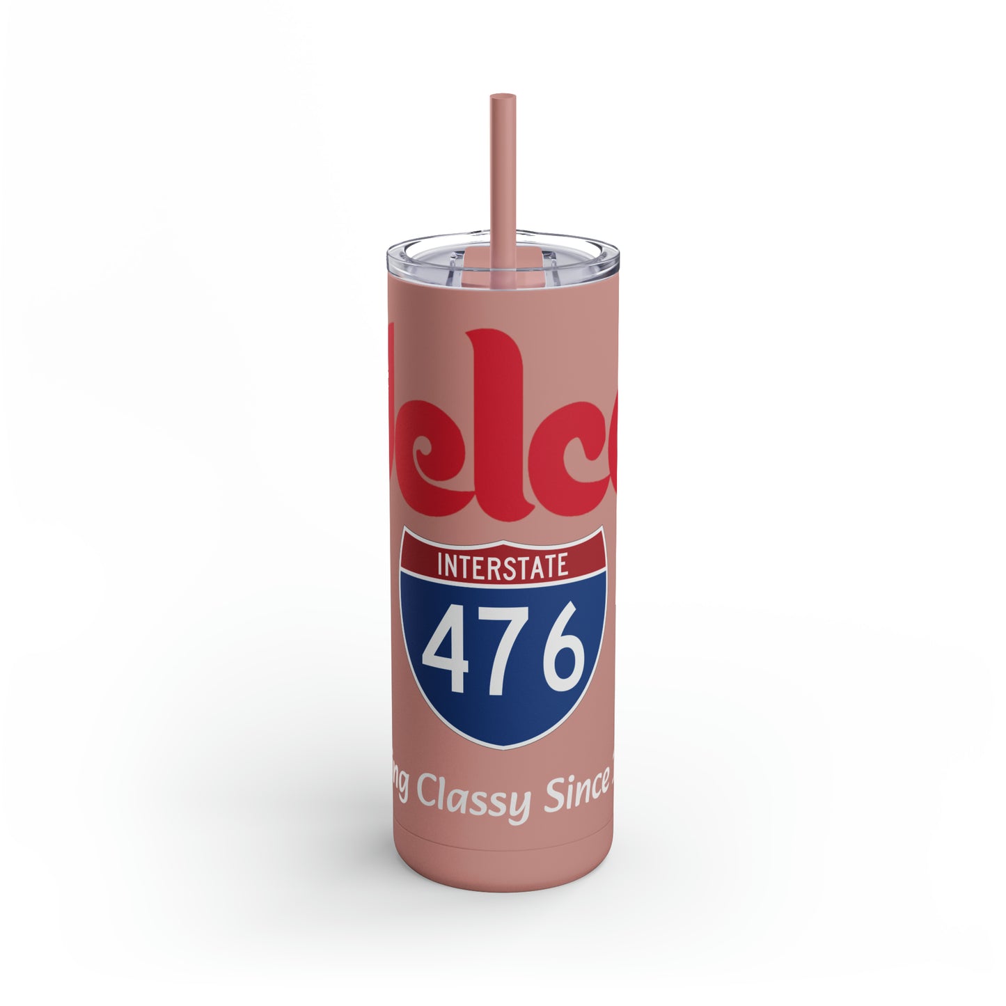 Delco Sippy Straw Tumbler, 20oz