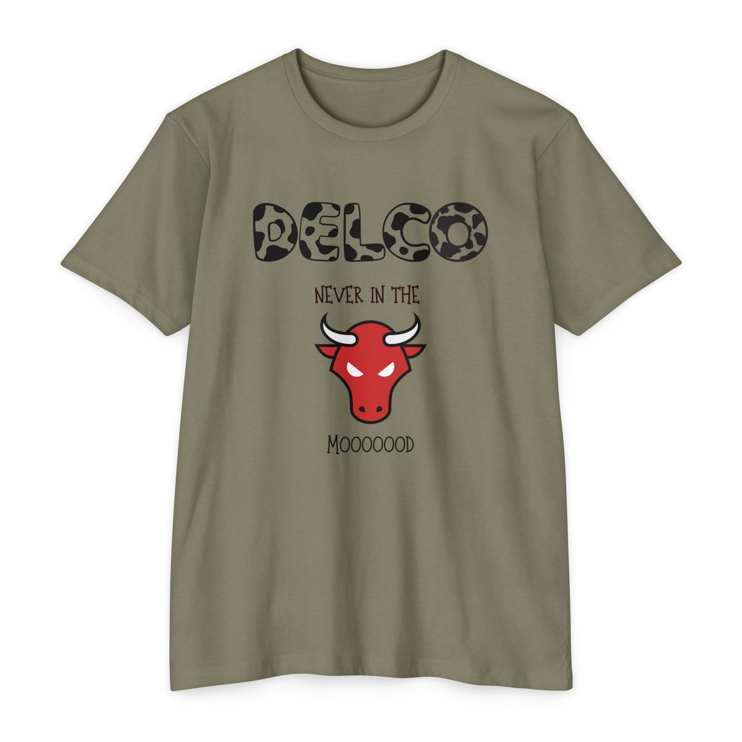 Never in the Mooood CVC T-shirt
