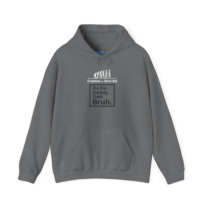 Evolution of a Delco Kid DAD Hoodie