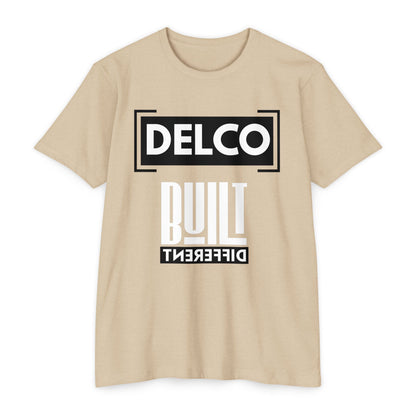 Built Different Delco CVC T-shirt
